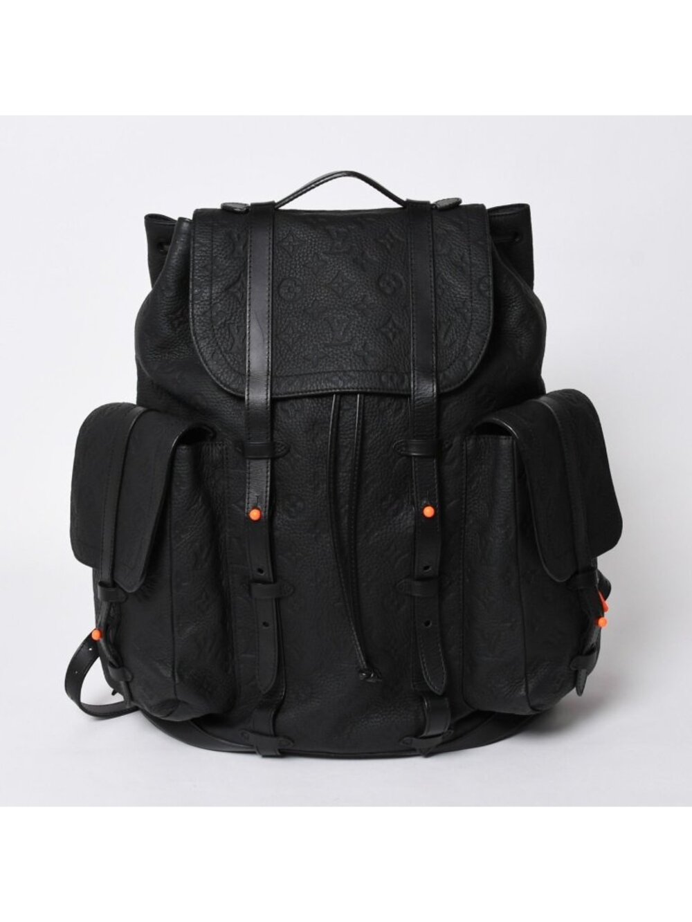 Louis Vuitton Backpack Christopher GM Monogram Taurillon Black